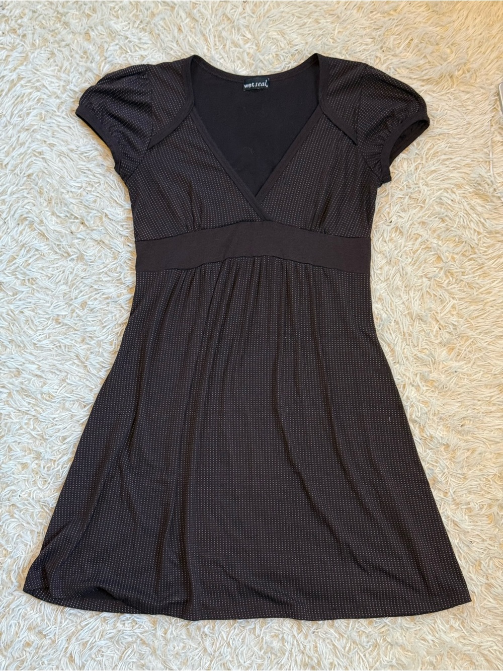 Wet Seal Brown Babydoll Dress